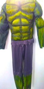 Kids Costumes to Hire - Hulk Muscle Suit - CHILD - 6 Years